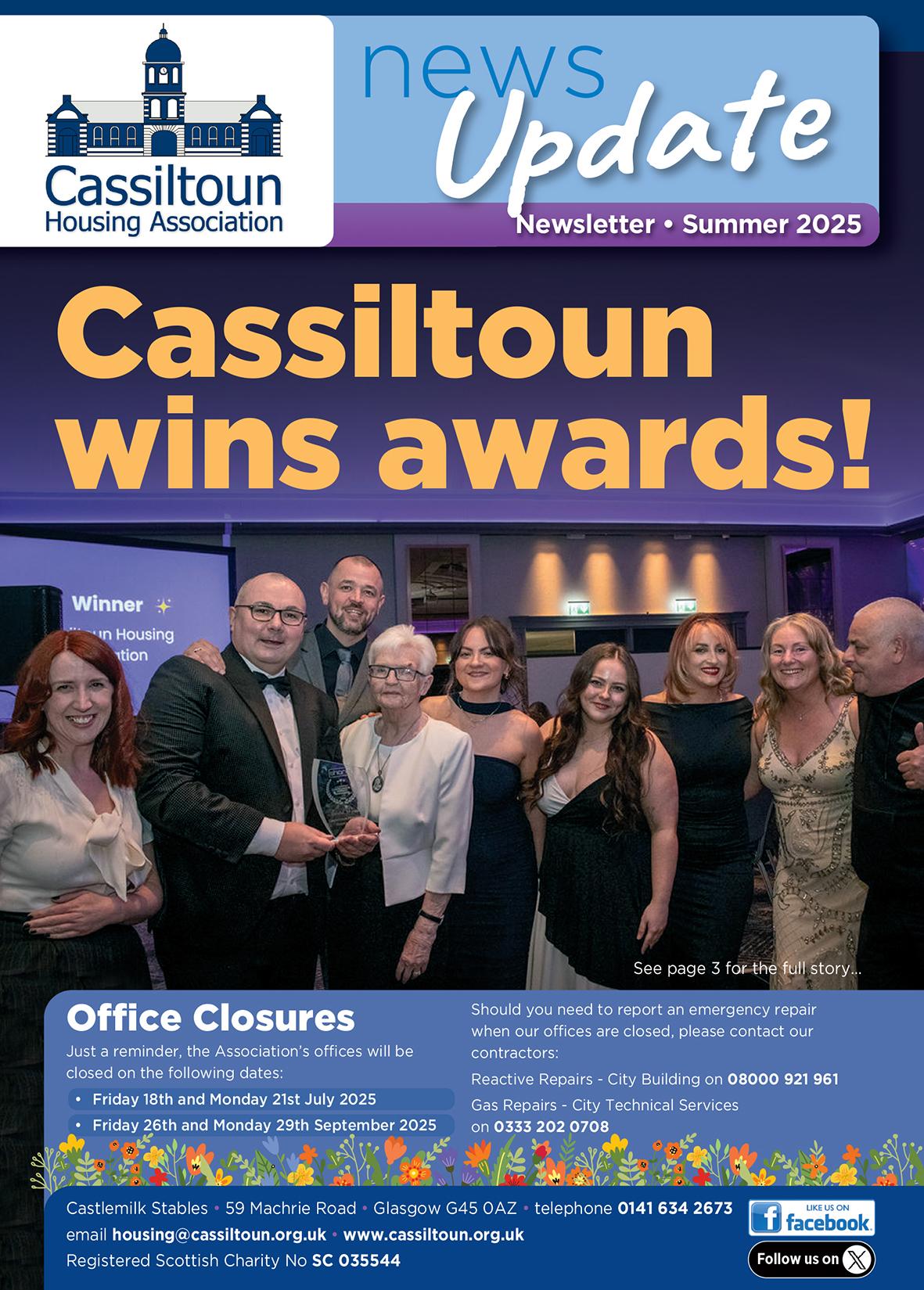 Cassiltoun Summer25 - front page