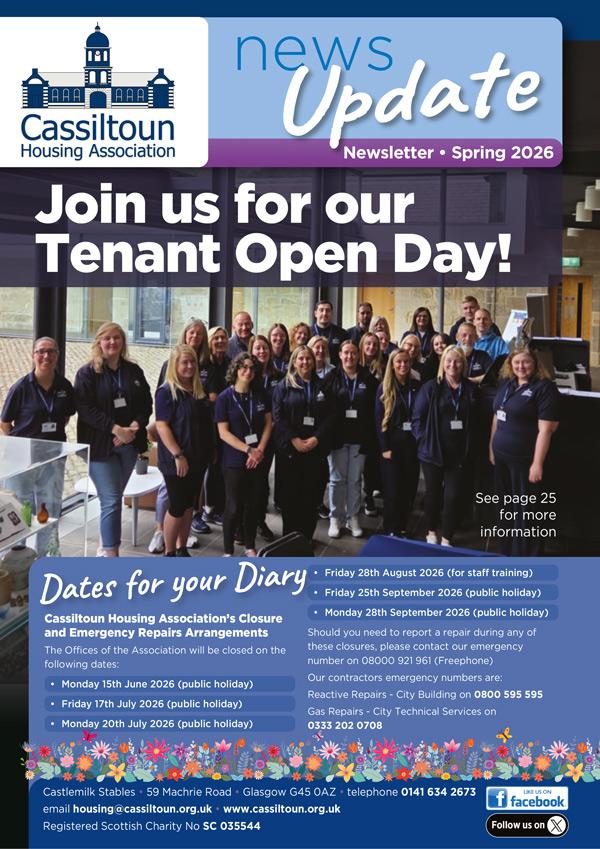 Spring Newsletter 26 Front Cover