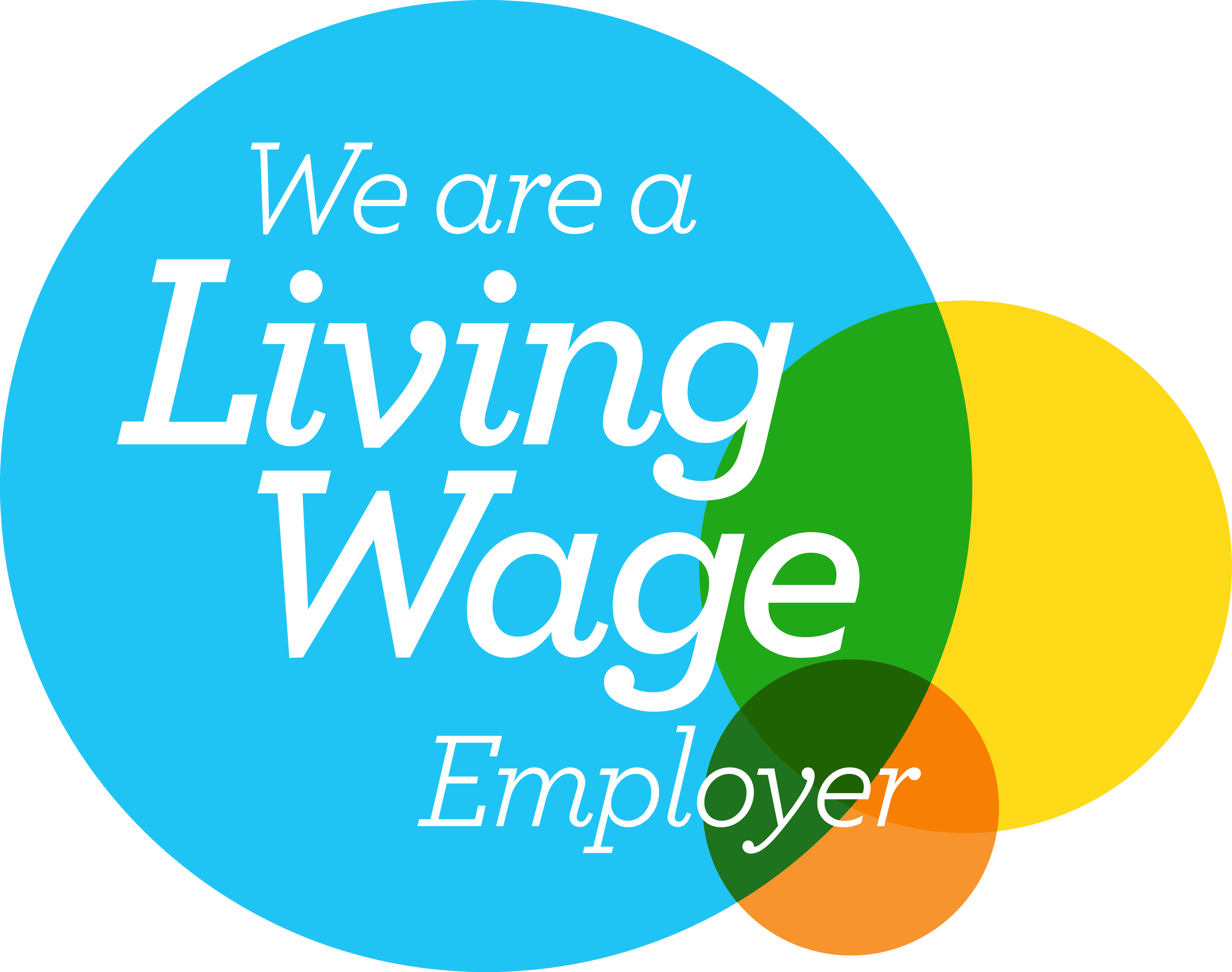 We Are A Living Wage Employer Logo