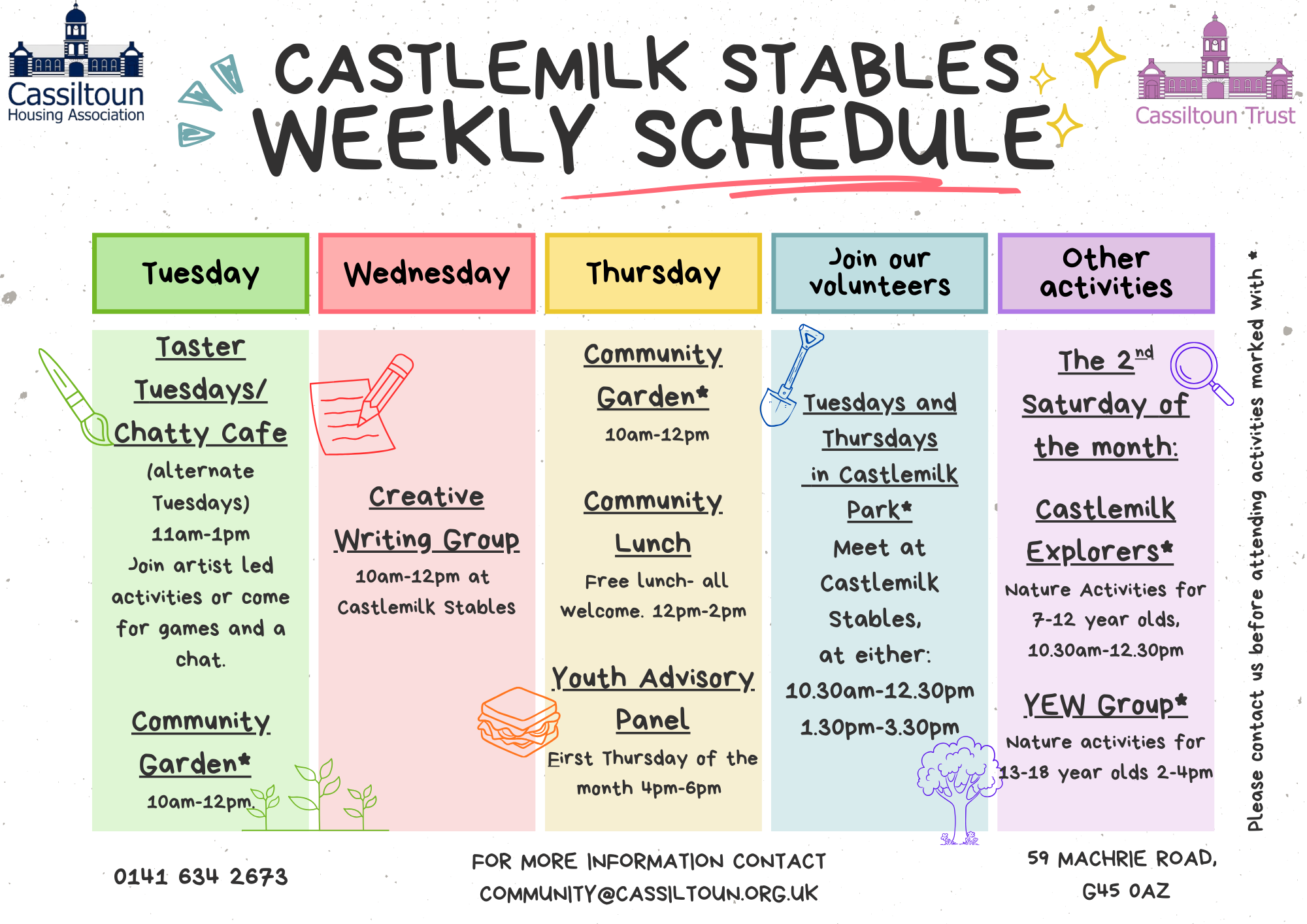 Weekly Groups Dec 25